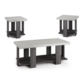 Crown Mark Boris 3pc Cocktail Table Set