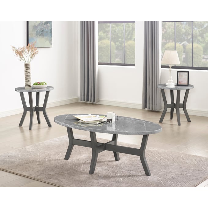 Crown Mark Judson 3pc Occasional Table Set CRW-4248SET-GT