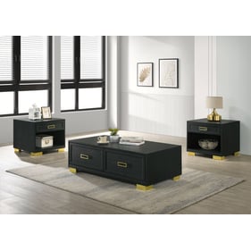 Crown Mark Pepe 3pc Coffee Table Set