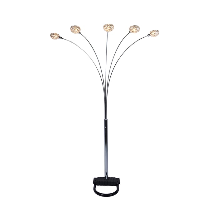 Crown Mark Half Moon Floor Lamp CRW-4890F