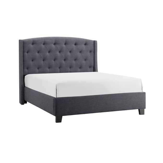 Crown Mark Eva Grey King Bed CRW-5111GY-K-BED