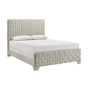 Crown Mark Ferin Taupe Queen Bed