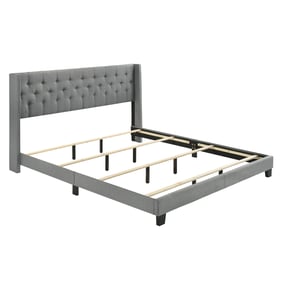 Crown Mark Makayla Grey King Bed