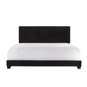 Crown Mark Erin Black Queen Panel Bed