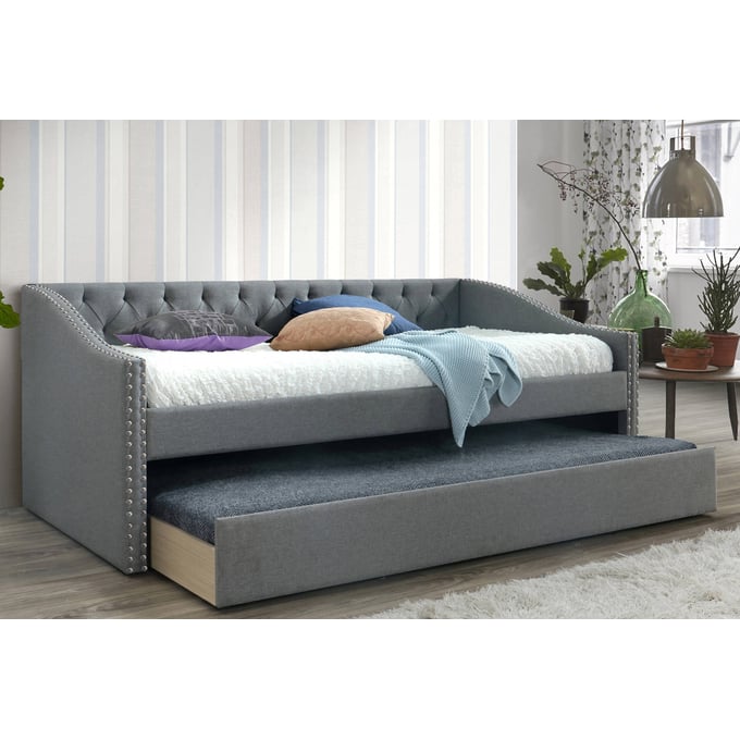 Crown Mark Loretta Grey Daybed CRW-5325-DBED