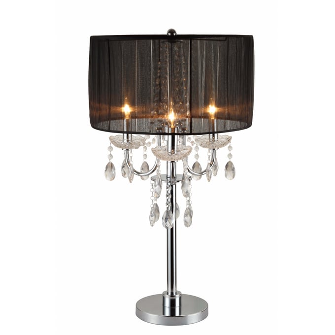 2 Crown Mark Chandelier Touch Table Lamps CRW-6121T