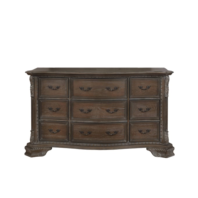 Crown Mark Sheffield Antique Grey Dresser CRW-B1120-1