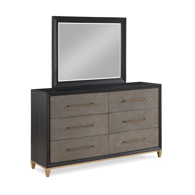 Crown Mark Payson Dresser and Mirror CRW-B1200-DRMR