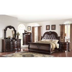 Crown Mark Stanley 5pc Bedroom Set With Queen Bed