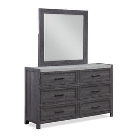 Crown Mark Madsen Dresser And Mirror