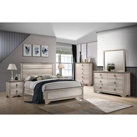 Crown Mark Patterson 5pc Bedroom Set With Queen Bed