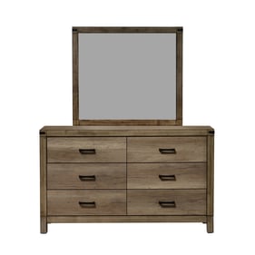 Crown Mark Matteo Melamine Dresser and Mirror