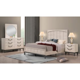 Crown Mark Veda 4pc Bedroom Set With Queen Bed