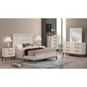 Crown Mark Veda 5pc Bedroom Set With Queen Bed