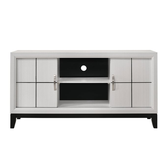 Crown Mark Akerson White TV Stand CRW-B4610-8