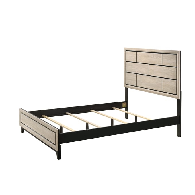 Crown Mark Akerson Drift Wood Queen Bed CRW-B4630-Q-BED