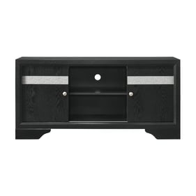 Crown Mark Regata Black TV Stand