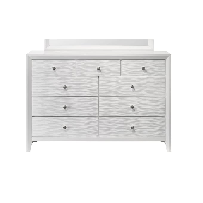 Crown Mark Evan White Dresser CRW-B4710-1