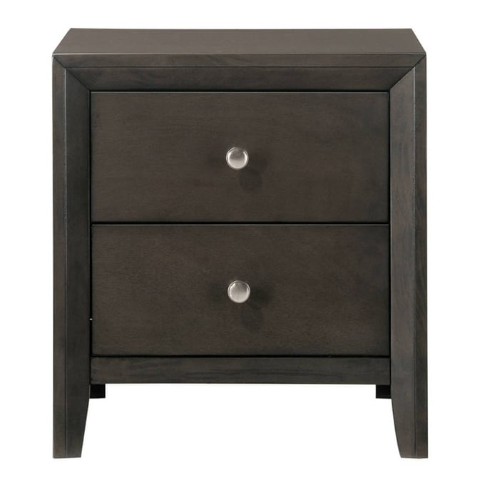 Crown Mark Evan Grey Night Stand CRW-B4720-2