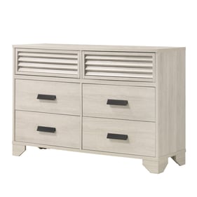 Crown Mark Sarter White Dresser