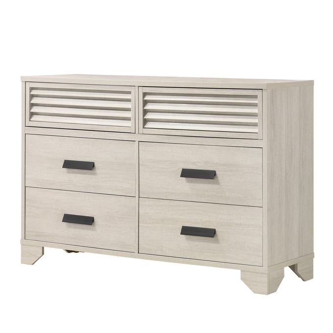 Crown Mark Sarter White Dresser CRW-B4740-1