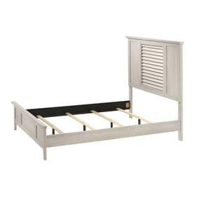 Crown Mark Sarter White King Bed