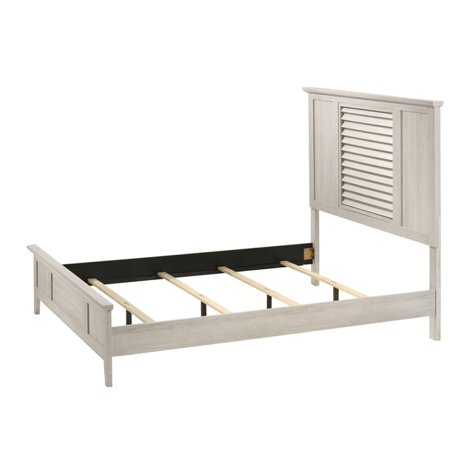 Crown Mark Sarter White Queen Bed CRW-B4740-Q-BED