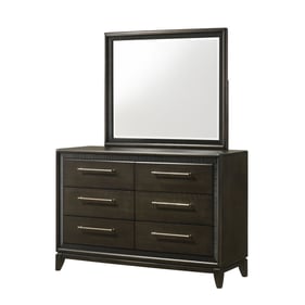 Crown Mark Saratoga Dresser and Mirror