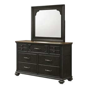 Crown Mark Hamilton Dresser and Mirror