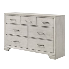 Crown Mark Jaymes White Mist Dresser