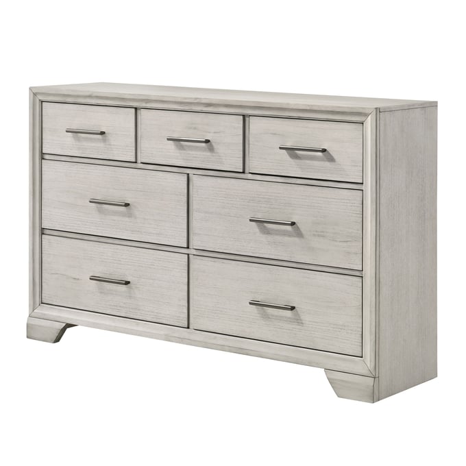 Crown Mark Jaymes White Mist Dresser CRW-B6582-1