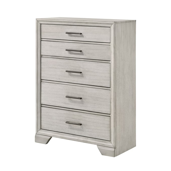 Crown Mark Jaymes White Mist Chest CRW-B6582-4