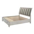 Jaymes White Mist Storage King Bed