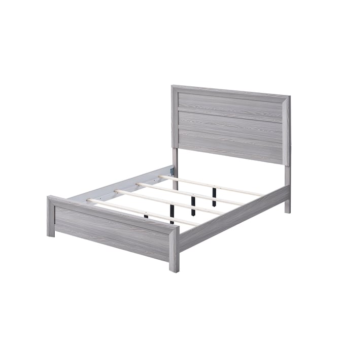 Crown Mark Adelaide Drift Wood King Bed CRW-B6710-K-BED