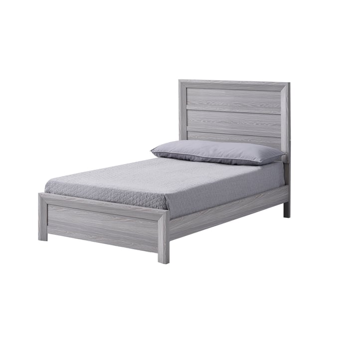 Crown Mark Adelaide Drift Wood Twin Bed CRW-B6710-T-BED