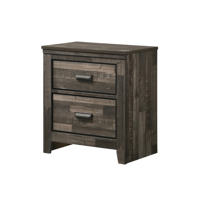 Crown Mark Carter Brown Night Stand CRW-B6800-2