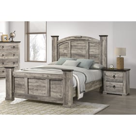 Crown Mark Ella-Mae 4pc Bedroom Set With King Bed