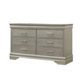 Crown Mark Amalia Champagne Silver Dresser