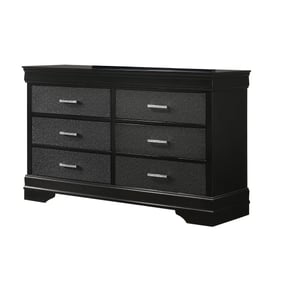 Crown Mark Amalia Black Dresser