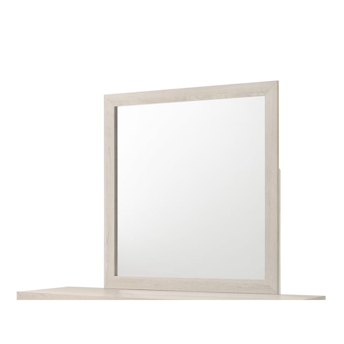 Crown Mark Atticus White Mirror CRW-B6982-11