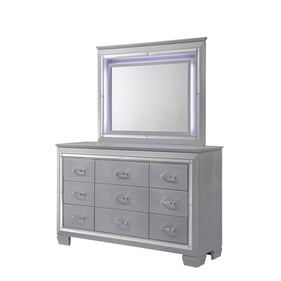 Crown Mark Lillian Dresser and Mirror