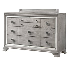 Crown Mark Vail Grey Dresser