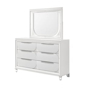 Crown Mark Eden Dresser And Mirror