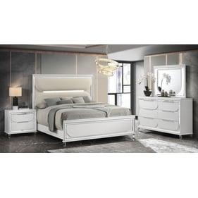 Crown Mark Eden 4pc Bedroom Set With Queen Bed