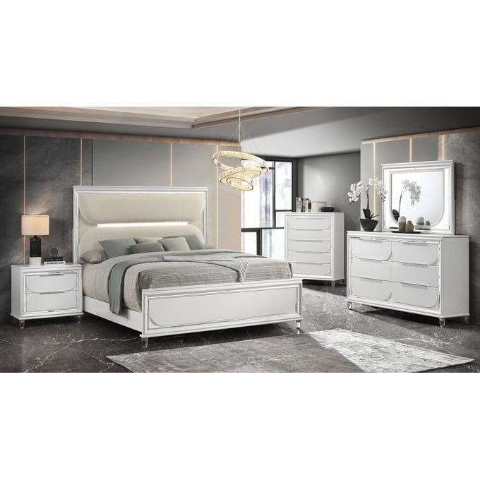 Crown Mark Eden 5pc Bedroom Set With King Bed CRW-B7400-K-5PC