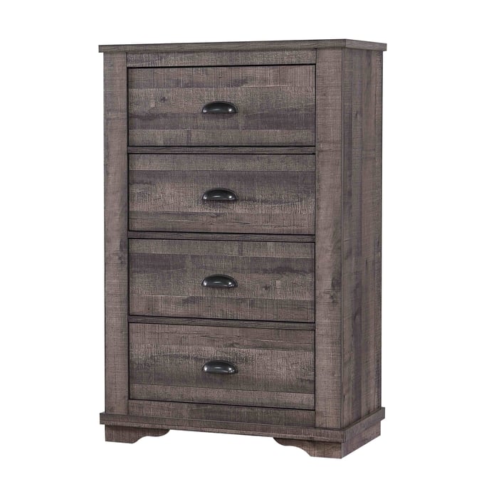 Crown Mark Coralee Grey Chest CRW-B8100-4