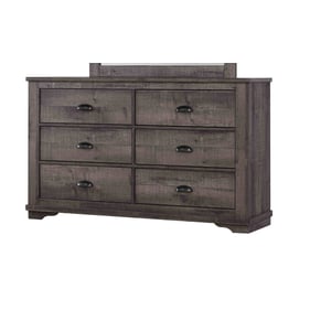 Crown Mark Coralee Grey Dresser