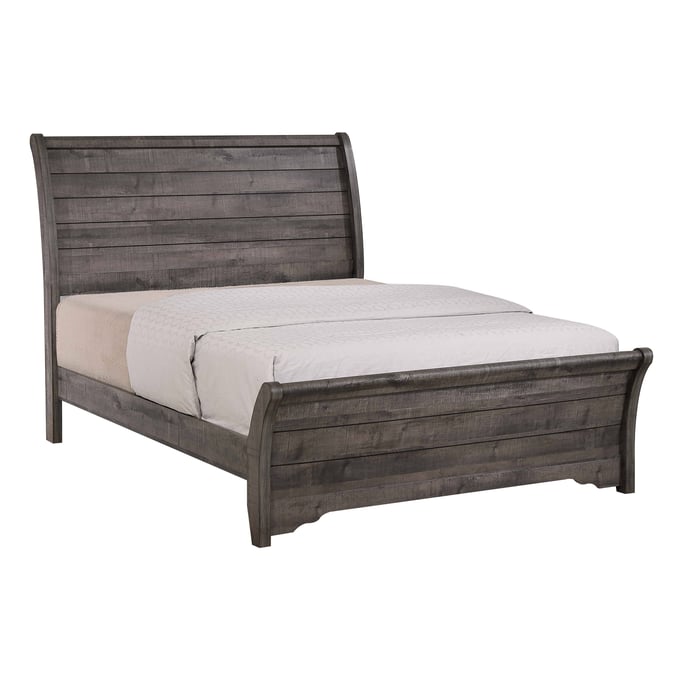 Crown Mark Coralee Grey Queen Bed CRW-B8100-Q-BED