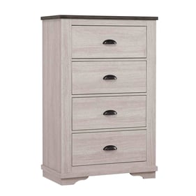 Crown Mark Coralee Chalk Grey Chest