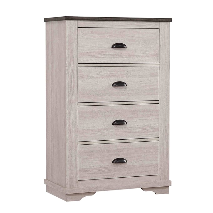 Crown Mark Coralee Chalk Grey Chest CRW-B8130-4